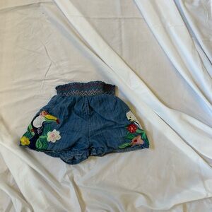 EUC Boden chambray shorts size 7